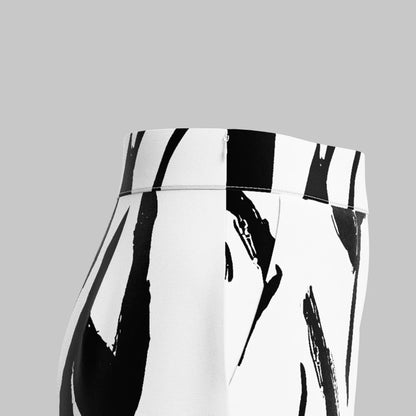 Mia Muse Graffiti Wide Leg Pants