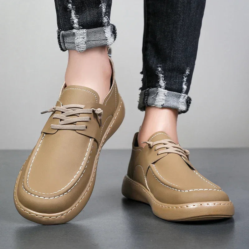 Onyx Leather Shoes - Olympus Madrid