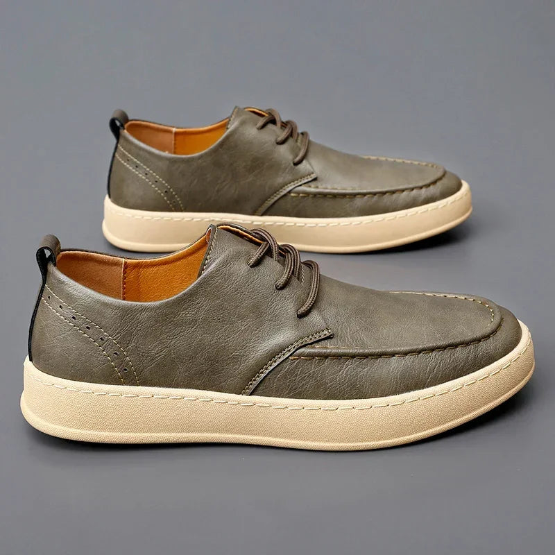 Zack Leather Shoes - Olympus Madrid