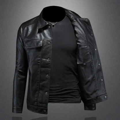 Maddox Leather Jacket - Olympus Madrid
