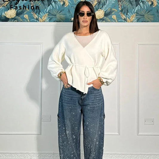 Pants Ellena Vintage Rhinestone Cowboy Jeans Spring 2025