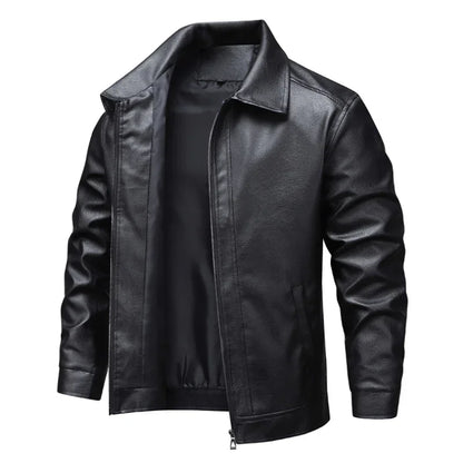 Grayson Leather Jacket - Olympus Madrid