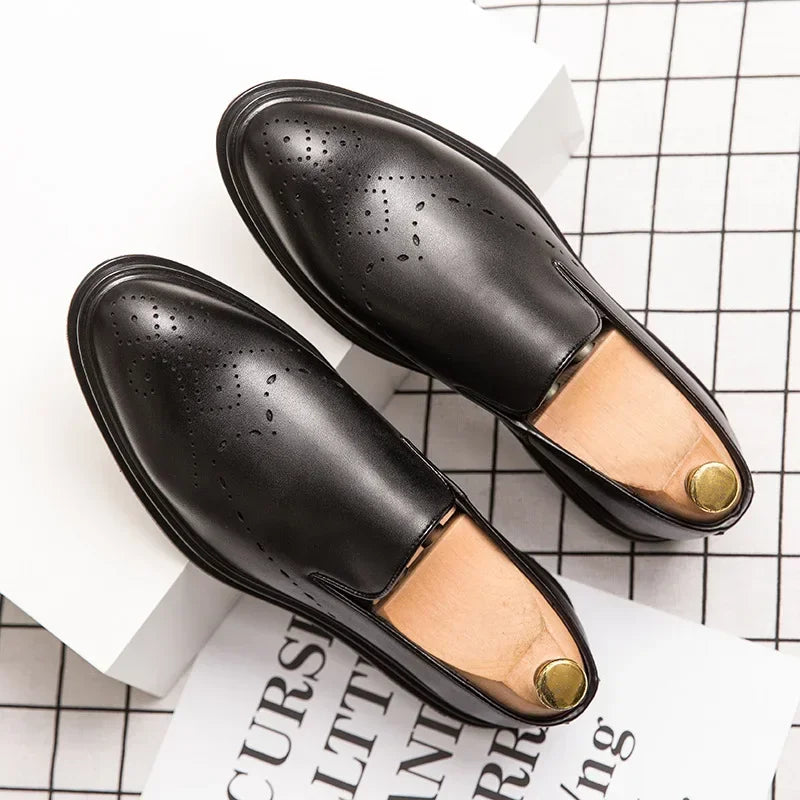 Milan Genuine Leather Loafers - Olympus Madrid