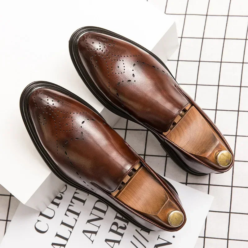 Milan Genuine Leather Loafers - Olympus Madrid