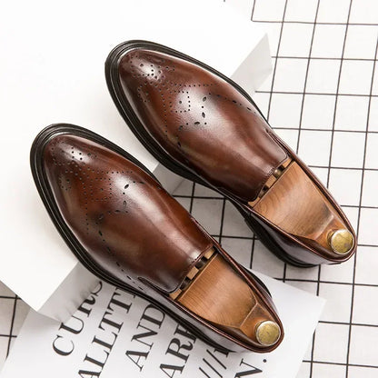 Milan Genuine Leather Loafers - Olympus Madrid