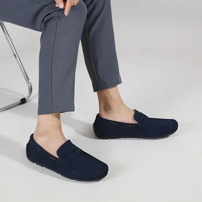 Fletro Genuine Suede Loafers RileyRiver