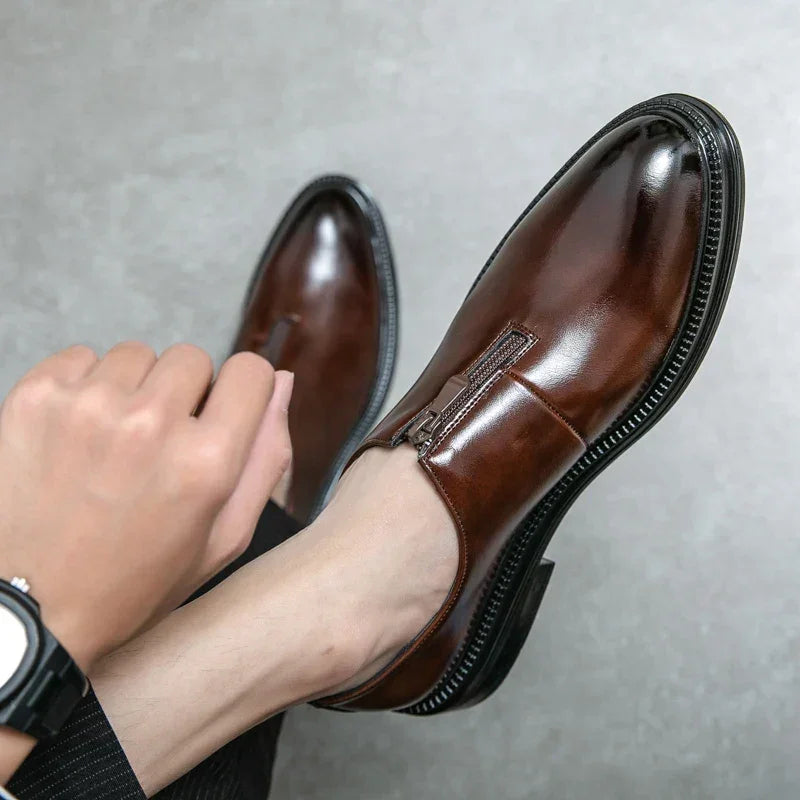 Myre Genuine Leather Loafers - Olympus Madrid