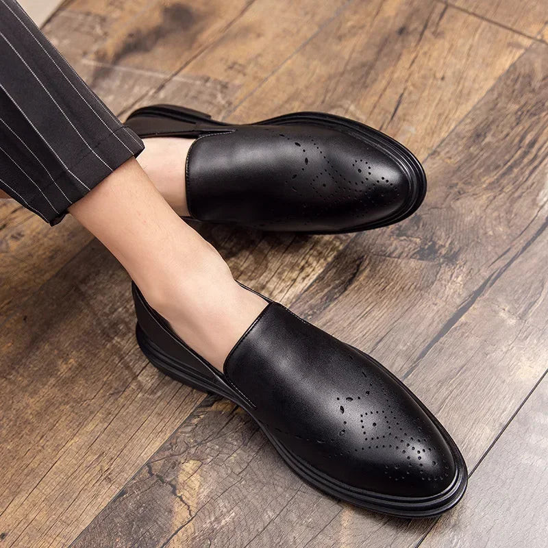 Milan Genuine Leather Loafers - Olympus Madrid