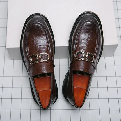 Wilbur Leather Loafers - Olympus Madrid