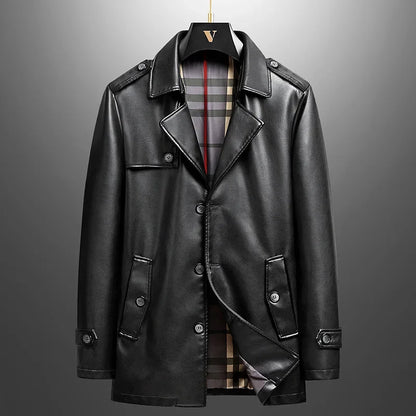 Auden Leather Jacket - Olympus Madrid