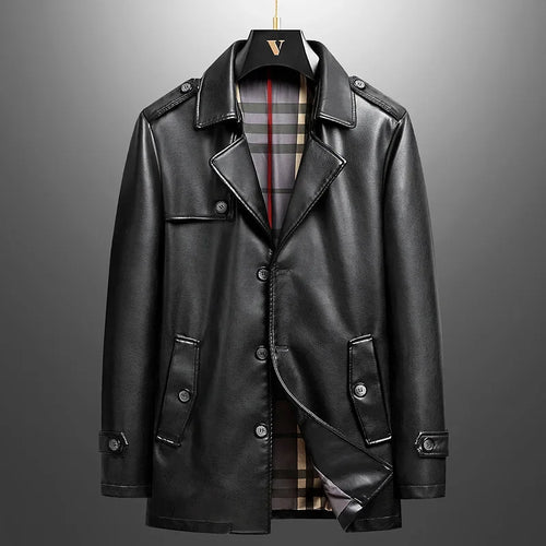 Auden Leather Jacket - Olympus Madrid