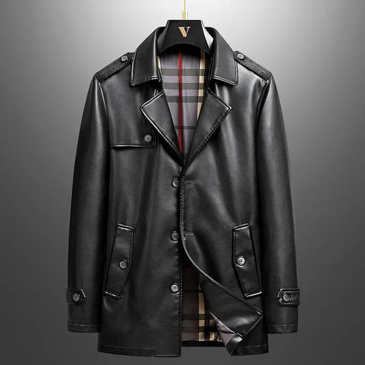 Auden Leather Jacket - Olympus Madrid