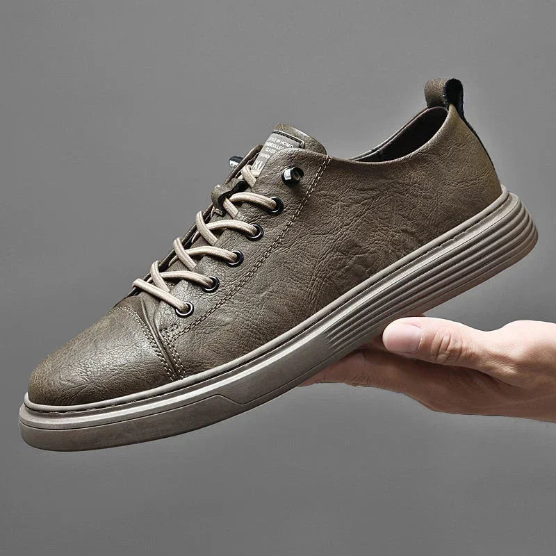 Pesco Genuine Leather Sneakers