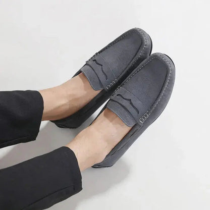 Fletro Genuine Suede Loafers RileyRiver