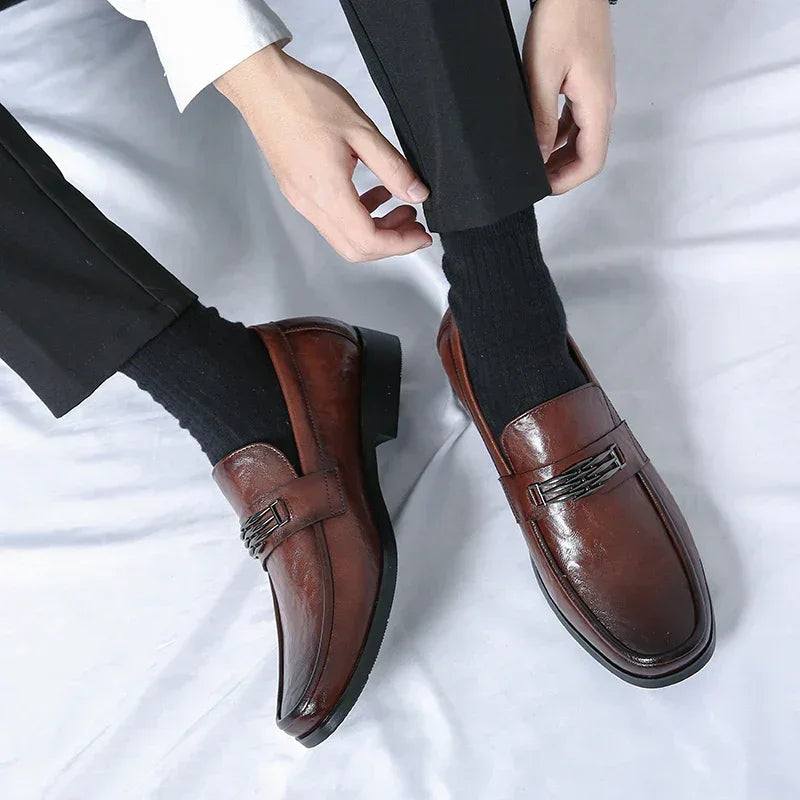 Macon Genuine Leather Loafers - Olympus Madrid