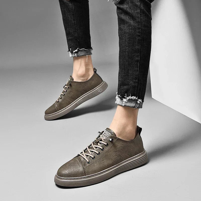 Pesco Genuine Leather Sneakers