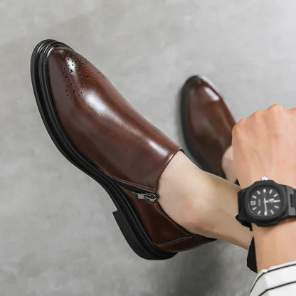 Aldric Genuine Leather Loafers - Olympus Madrid