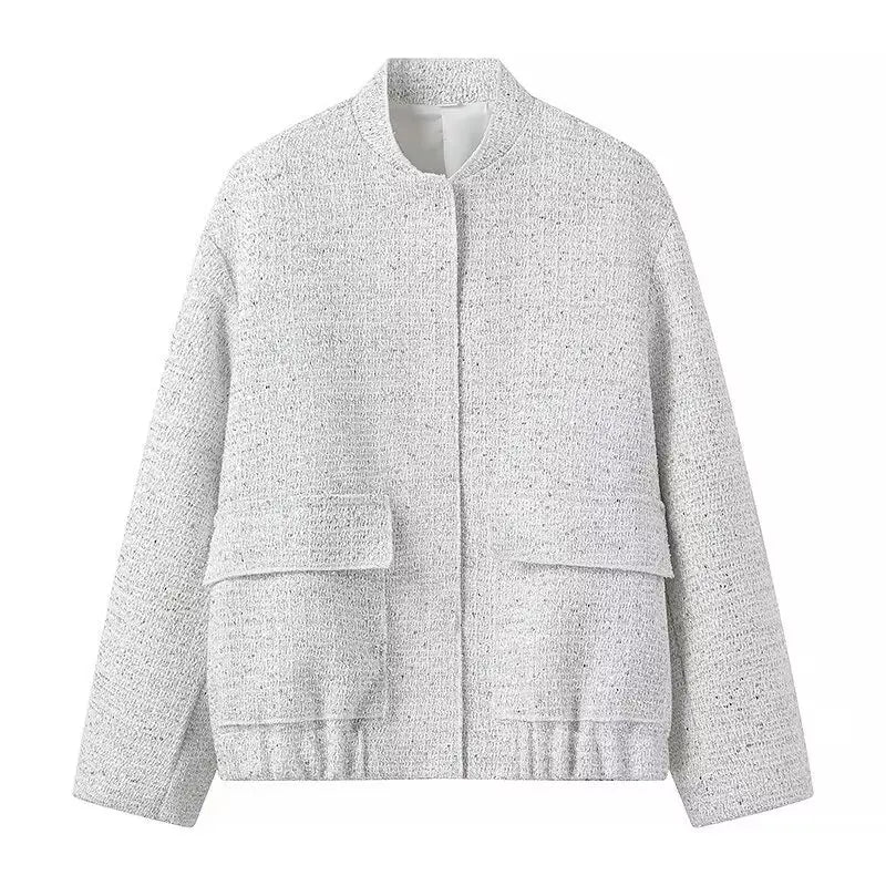 Women Shiny Sequin Jacket