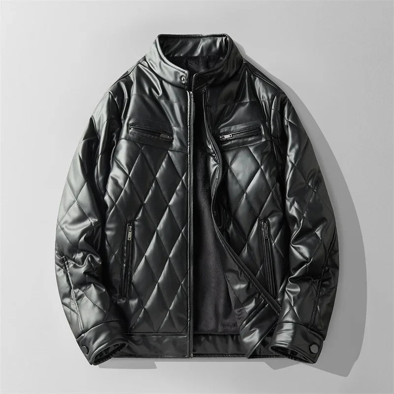 Raven Leather Jacket - Olympus Madrid