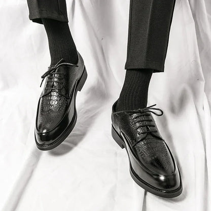 Pelle Genuine Leather Oxfords