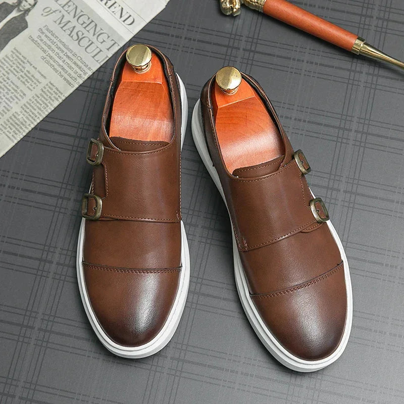 Zyden Genuine Leather Loafers RileyRiver
