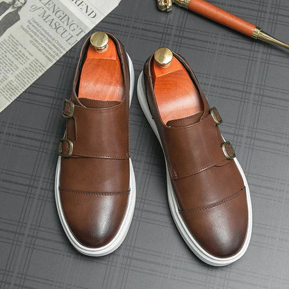 Zyden Genuine Leather Loafers RileyRiver