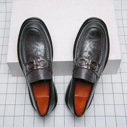 Wilbur Leather Loafers - Olympus Madrid
