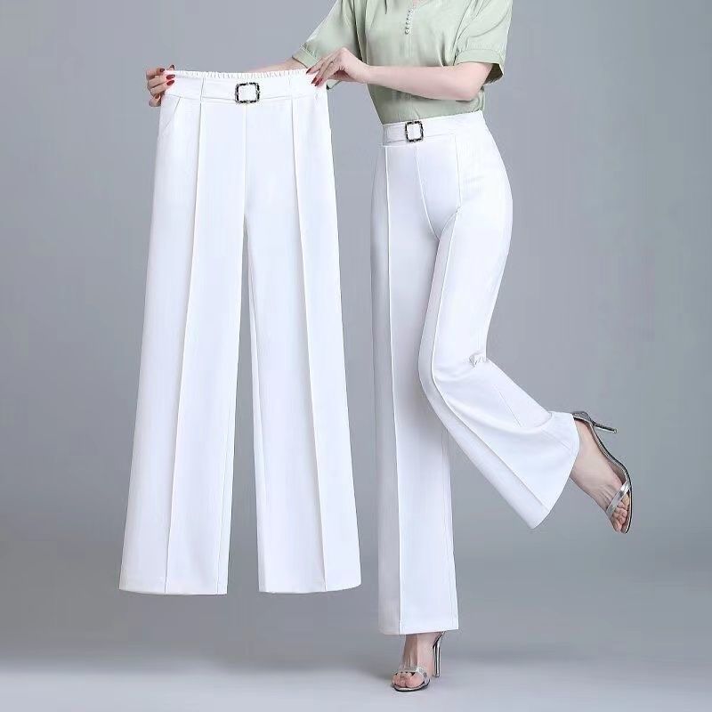 Elena Tailored Belted Wide Leg Trousers