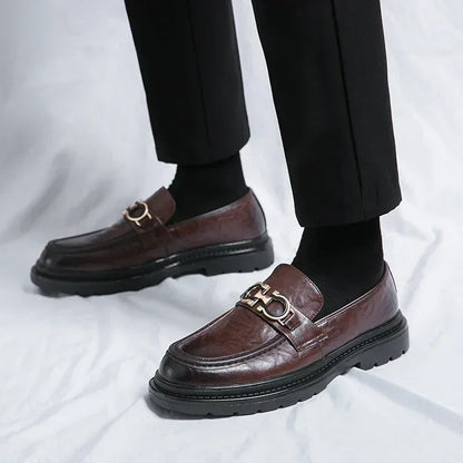Wilbur Leather Loafers - Olympus Madrid