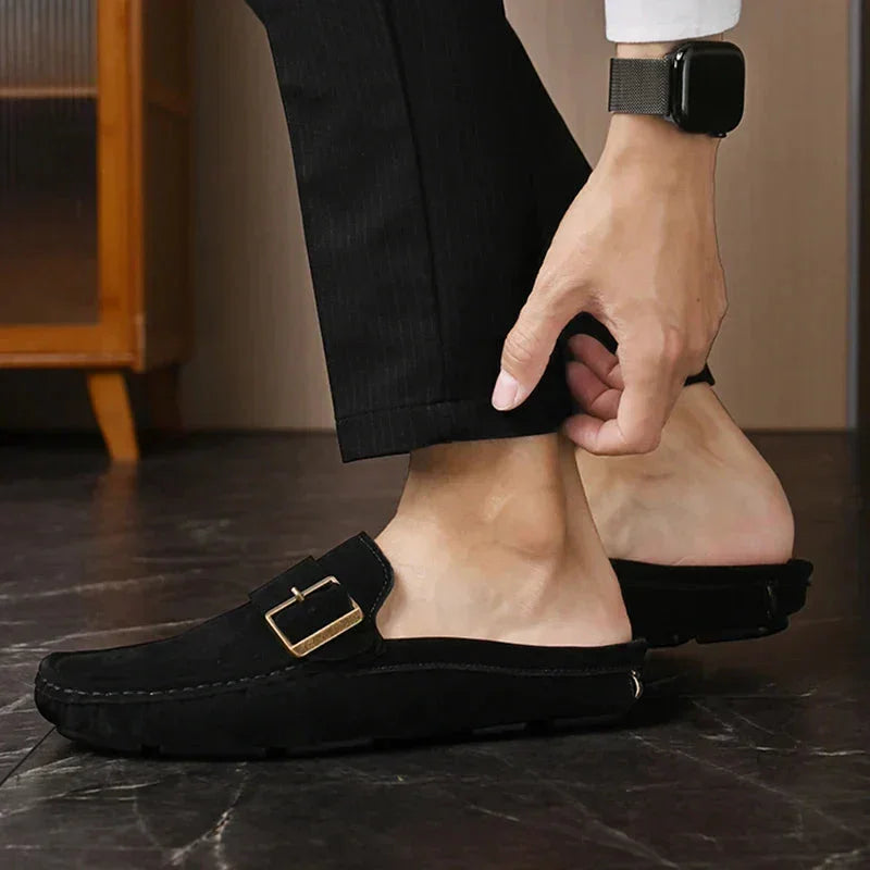 Zayden Suede Mules RileyRiver