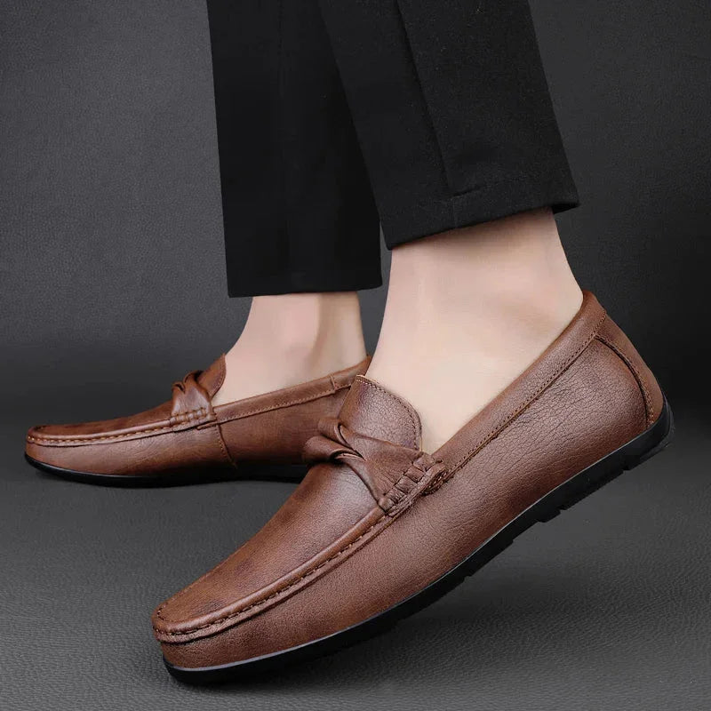 Elston Genuine Leather Loafers - Olympus Madrid