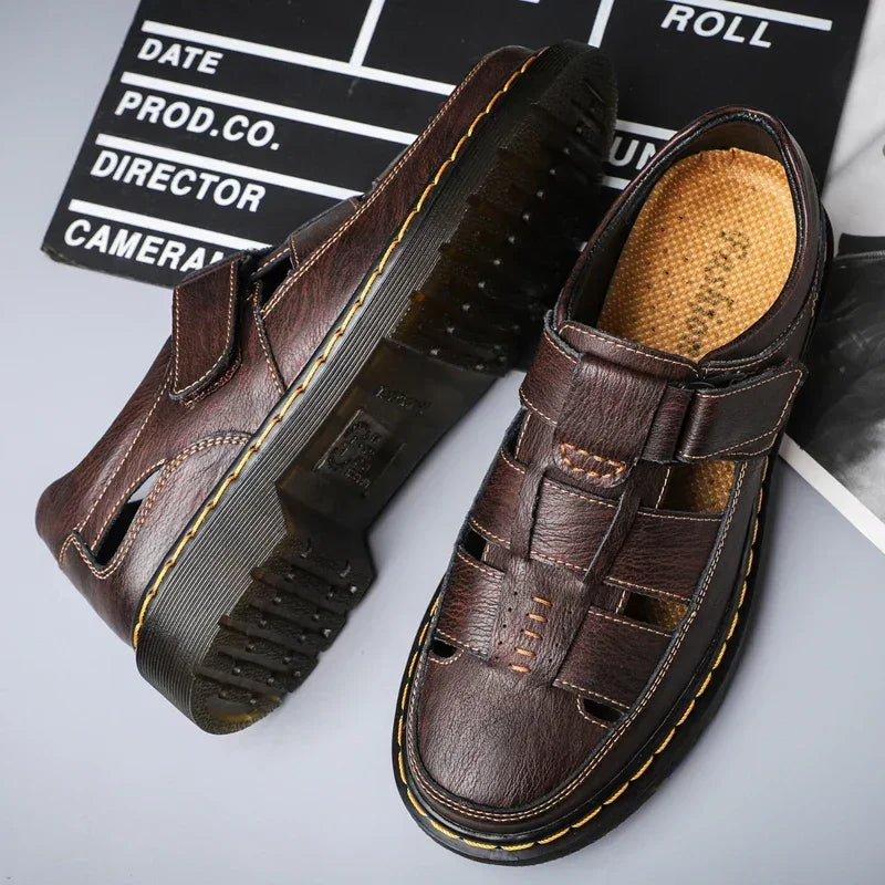 Travi Genuine Leather Sandals