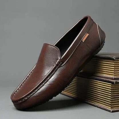 Evano Genuine Leather Loafers
