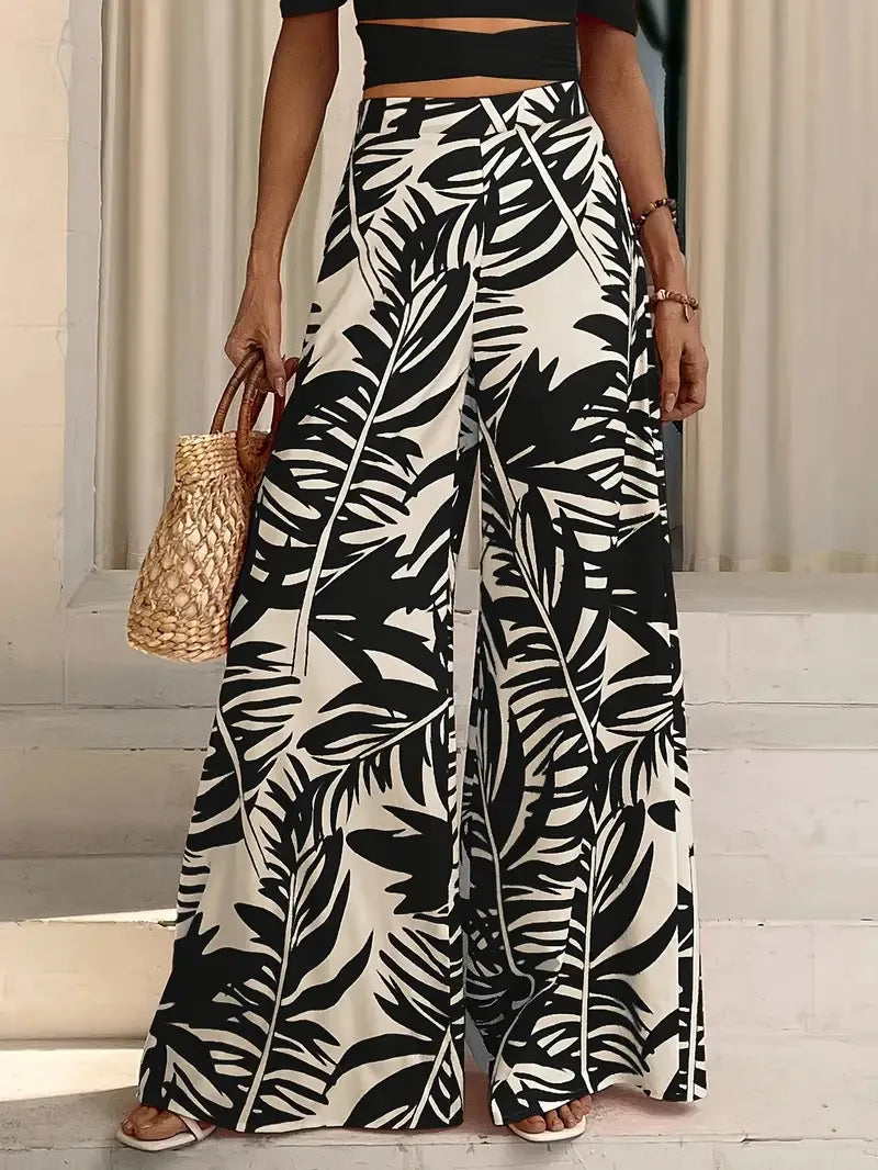 Miami high waist printed pants