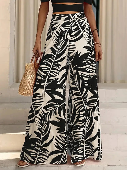 Miami high waist printed pants