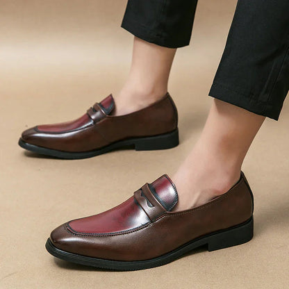 Darrow Leather Loafers - Olympus Madrid