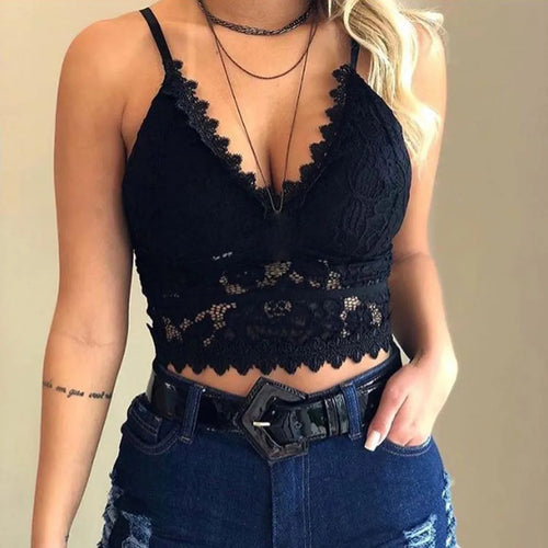 Luna – Sexy Lace Mesh See-Through Top | Elegant & Bold