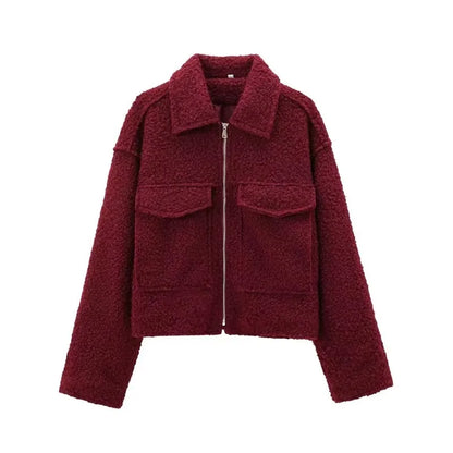 Jacket Ravènne Vintage Front Zipper