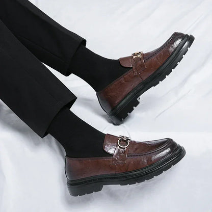 Wilbur Leather Loafers - Olympus Madrid