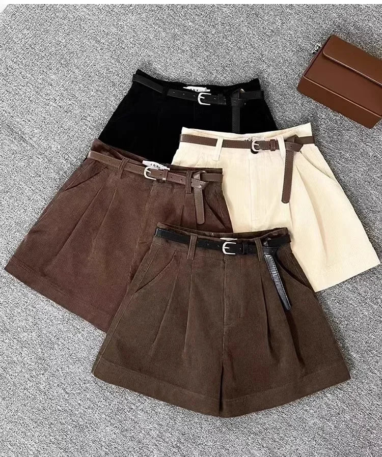 Coffee Color High-waisted Slimming
