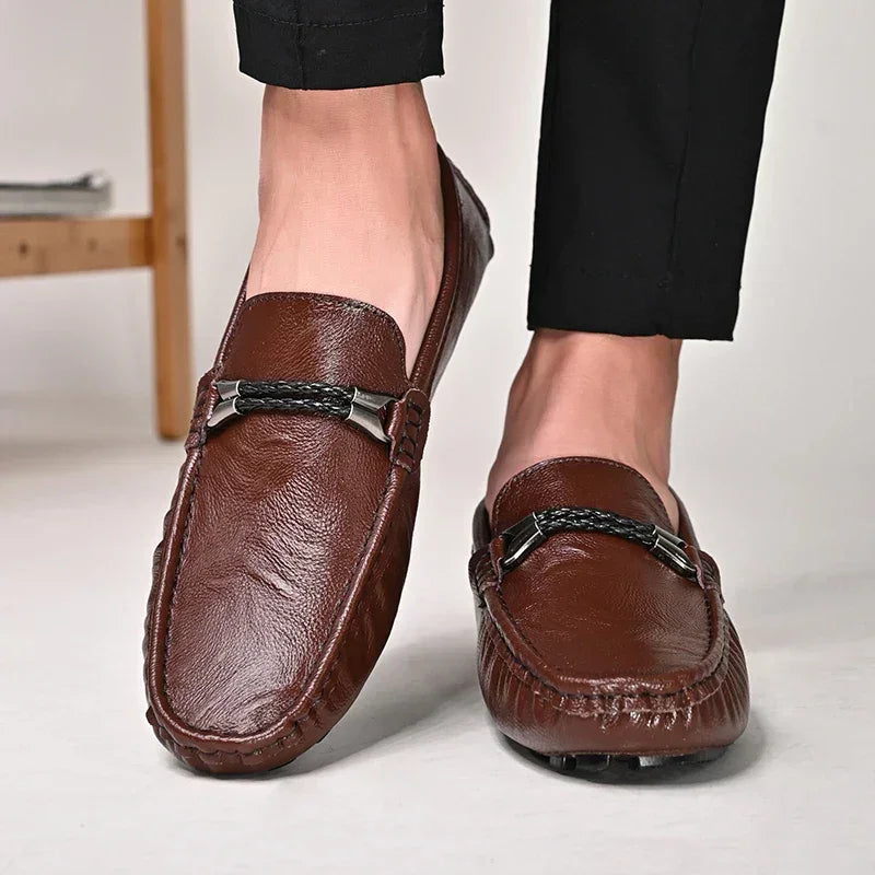 Kosmo Genuine Leather Loafers