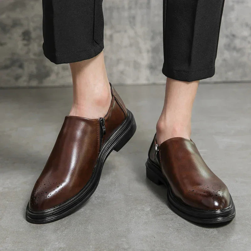 Aldric Genuine Leather Loafers - Olympus Madrid