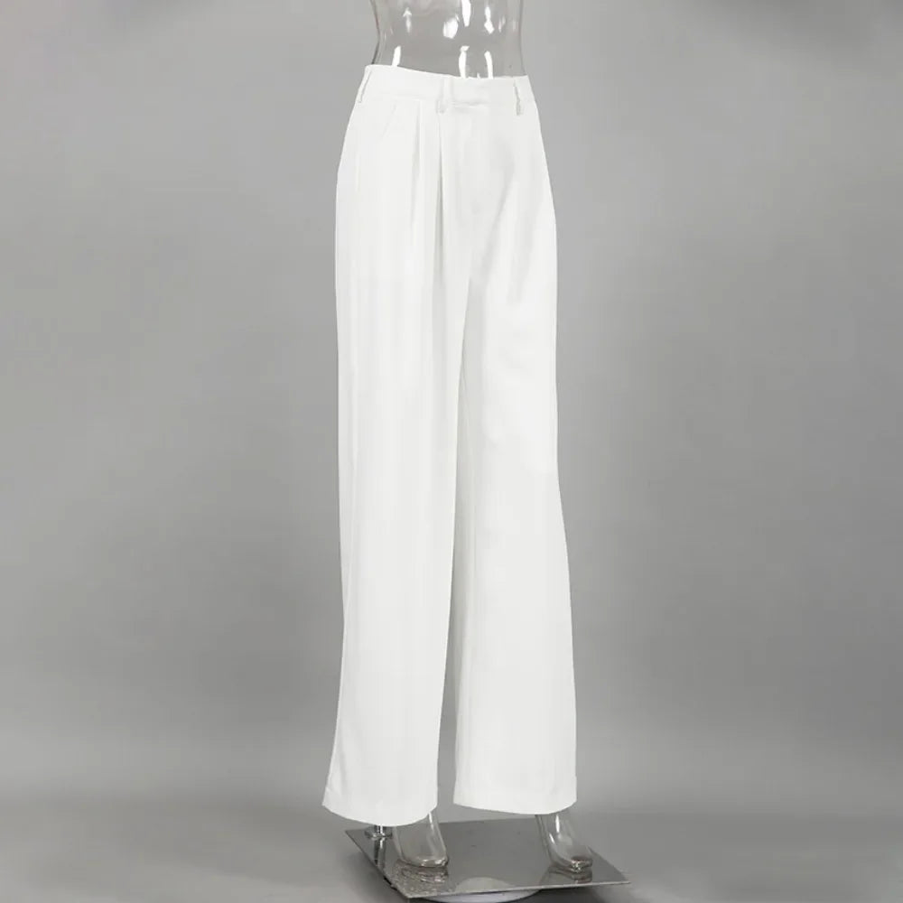 Bianca Light Luxury Wide Leg Pants