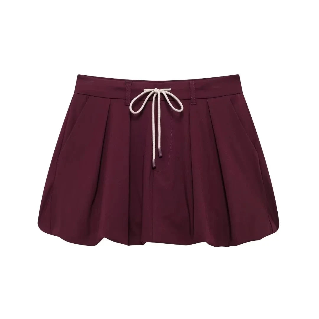 Stella 2 Piece Set Velvet Jacket Mini Skirt