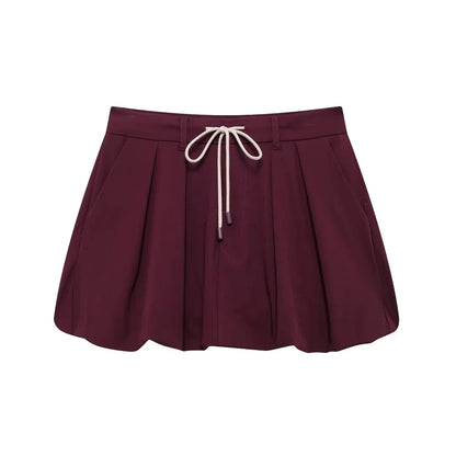 Stella 2 Piece Set Velvet Jacket Mini Skirt