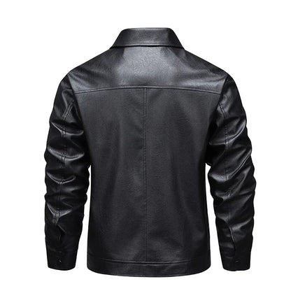 Grayson Leather Jacket - Olympus Madrid