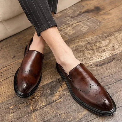 Milan Genuine Leather Loafers - Olympus Madrid