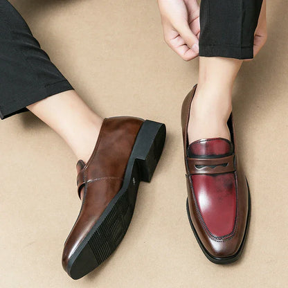 Darrow Leather Loafers - Olympus Madrid