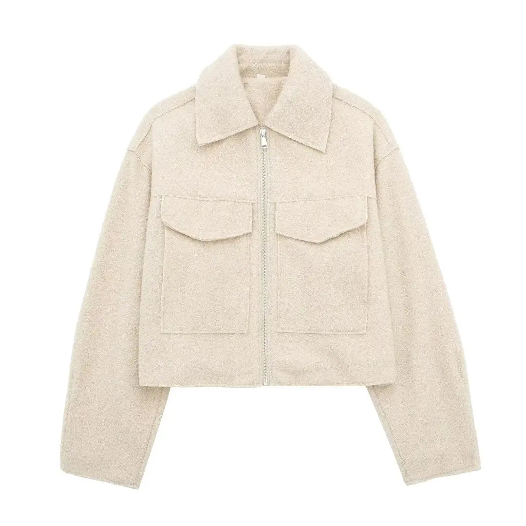 Jacket Ravènne Vintage Front Zipper