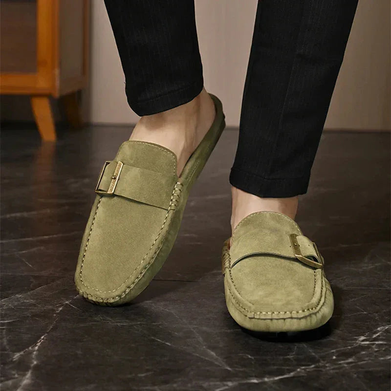 Zayden Suede Mules RileyRiver